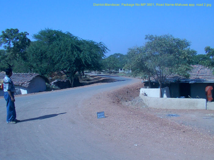 District-Mandsoar, Package No-MP 3601, Road Name-Mahuwa app. road 2